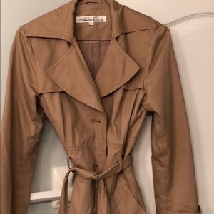 Kenneth Cole Tan Trench Small